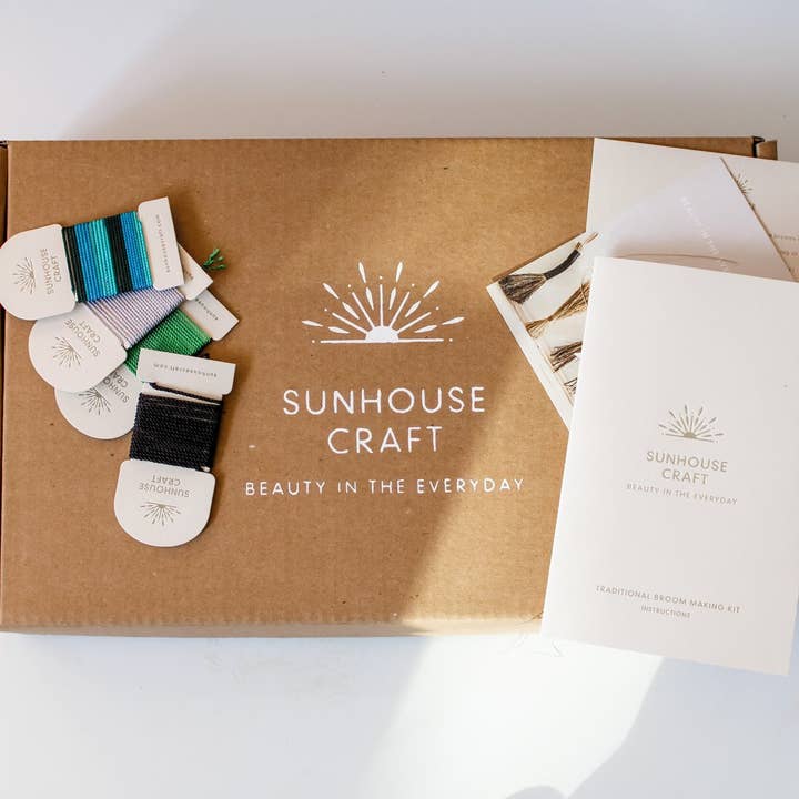 Sunhouse Craft - Wholesale DIY Craft Kit - WHOLESALE Broom Making Kit: Handbrooms!3