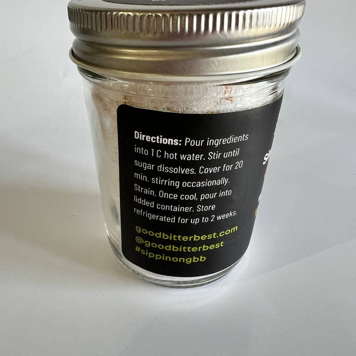 Good Bitter Best - Wholesale Cocktail Mix/Syrup - Simple Syrup- Chai2