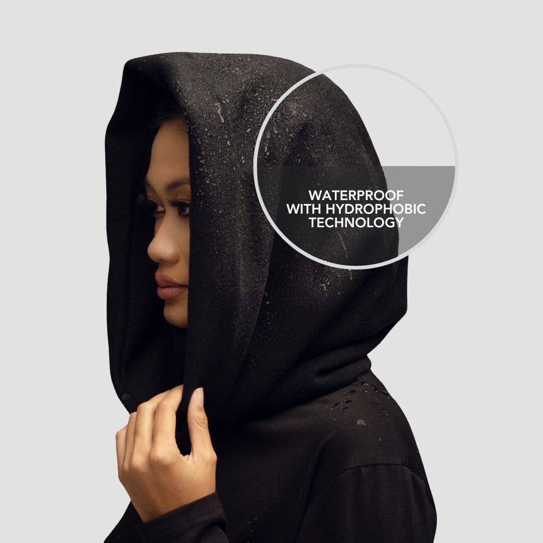 Hairbrella - Wholesale Scarf - Women's - Satin Lined, Waterproof Infinity Rain Scarf11