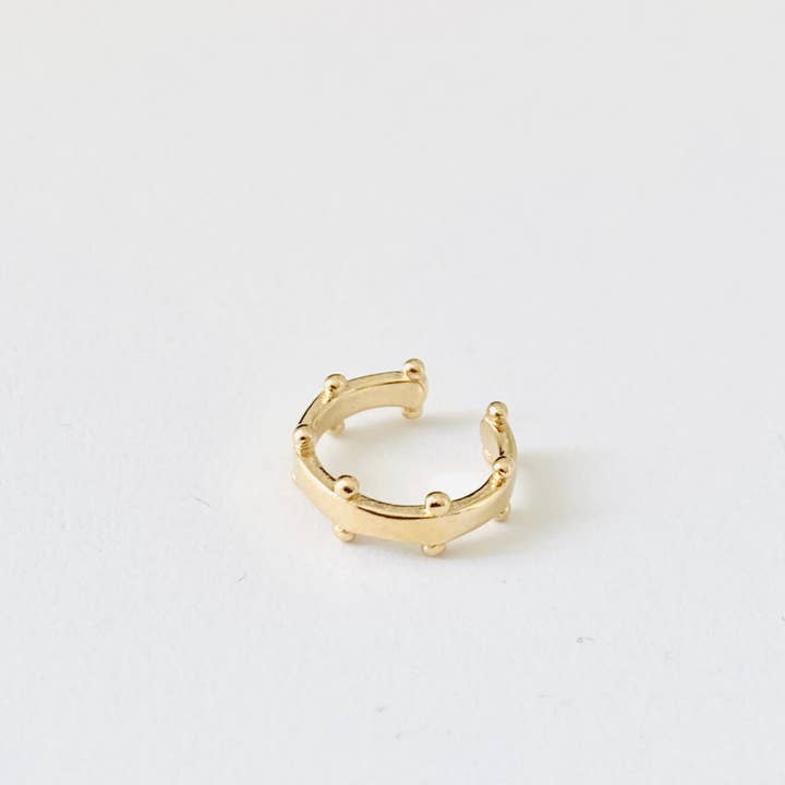 Aghate Earcuff for wholesale by NAO JEWELS