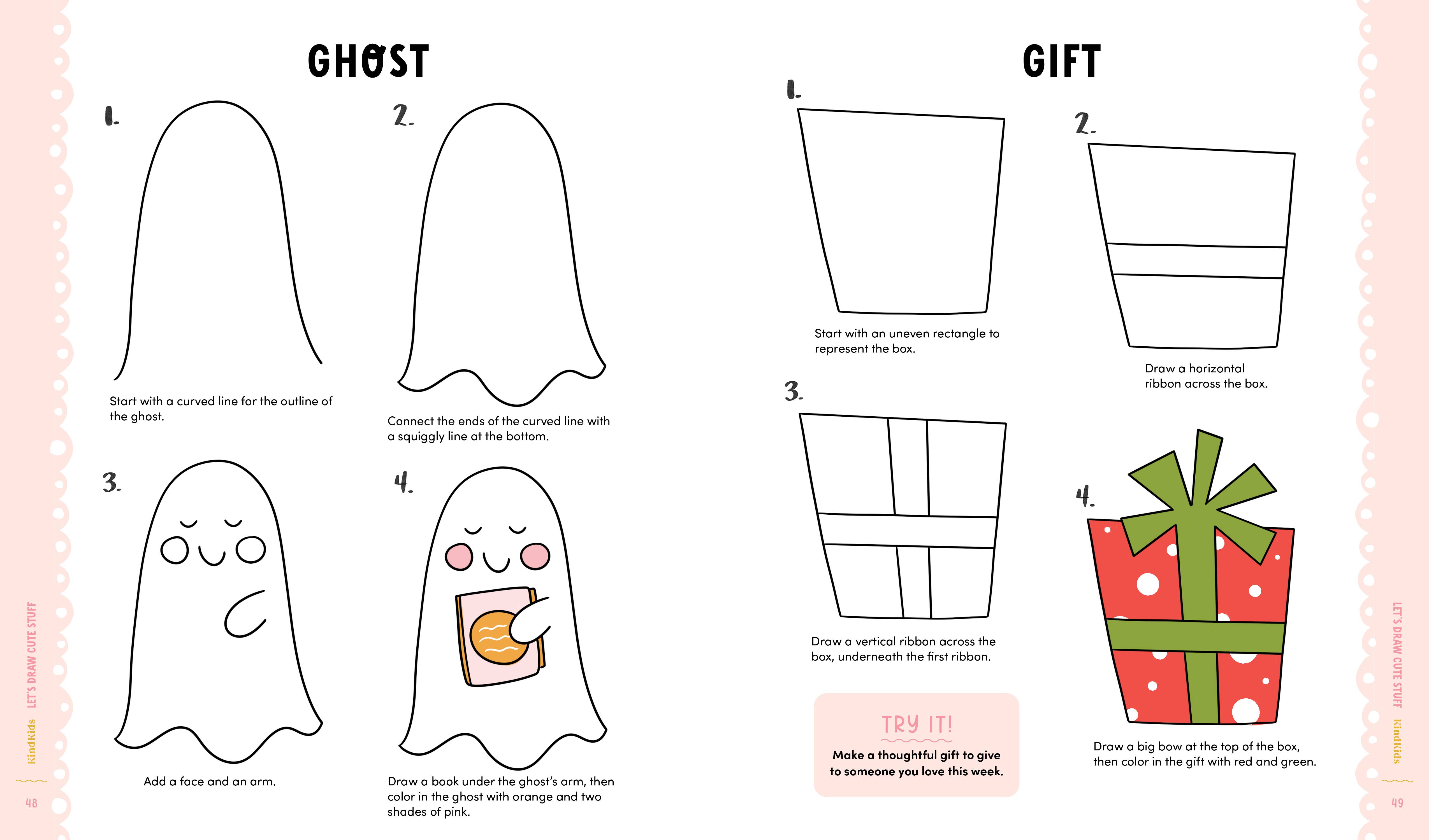 Better Day Books - Wholesale Crafts, Hobbies & DIY - KindKids Let's Draw Cute Stuff: 100 Simple Drawing Lessons11