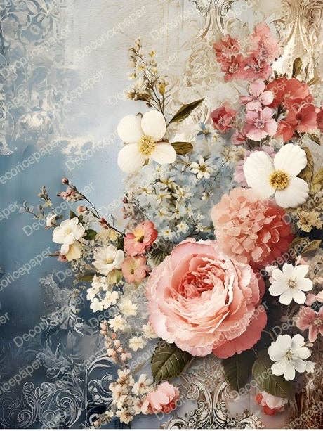 DRP208 - Rice paper A4 for wholesale by Decoricepaper