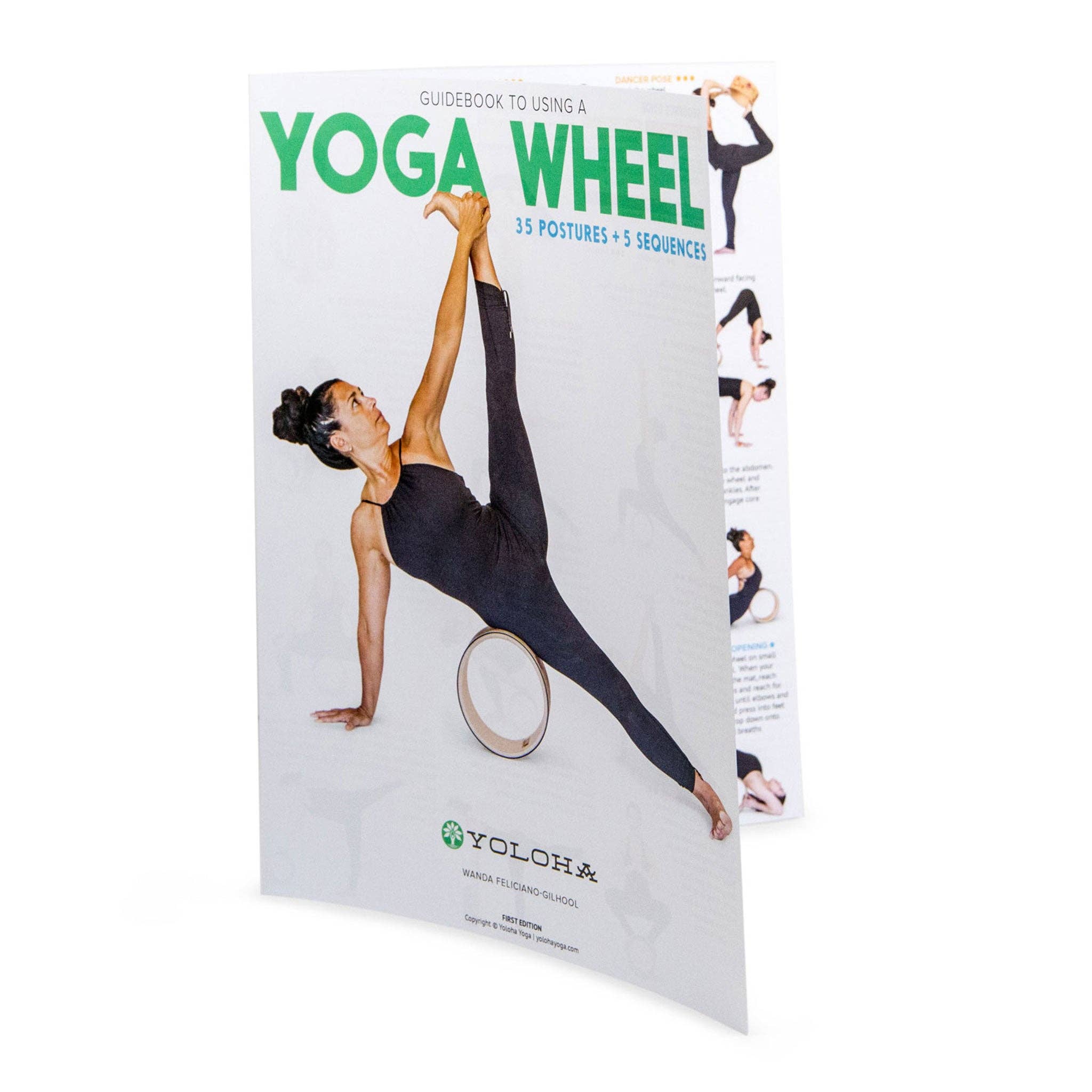 Yoloha Yoga - Wholesale Yoga Mat - Yoga Wheel Guide Book0