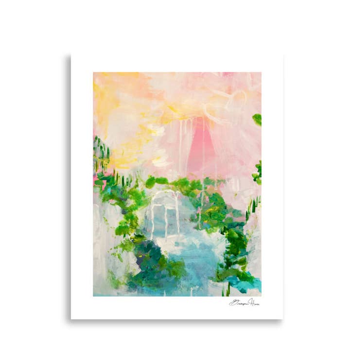 All Dawgs go to Heaven Giclée Print for wholesale by BY GREY Design