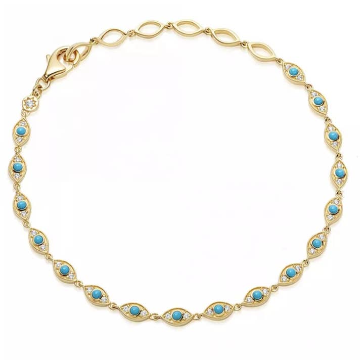 Giselle Eye Bracelet for wholesale by Benny Loves Stella