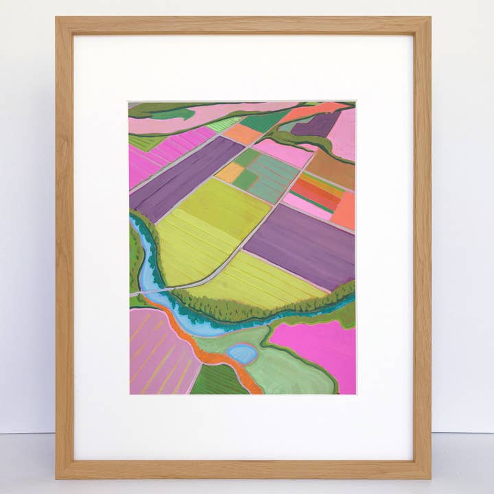 Trees Along the River #2 for wholesale by Catherine Freshley Art