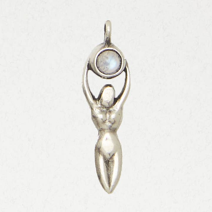 Collier Pendentif Wicca - Invocation avec Pierre d'Accent pour la vente par Nirvana LLC