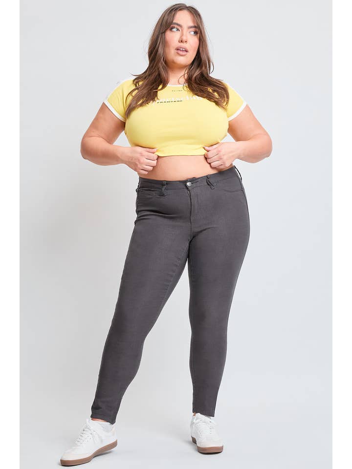 YMI - Wholesale Jeans - Women's - Junior Plus Size Hyperstretch Skinny Jean