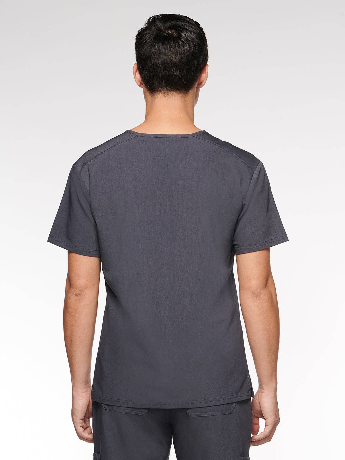 Aura Naturale - Venta al por mayor Uniforme de sanidad - Hombre - Caspian Hombre Clásico Cuello en V con 4 Bolsillos Blusa de Uniforme Médico (95001)7