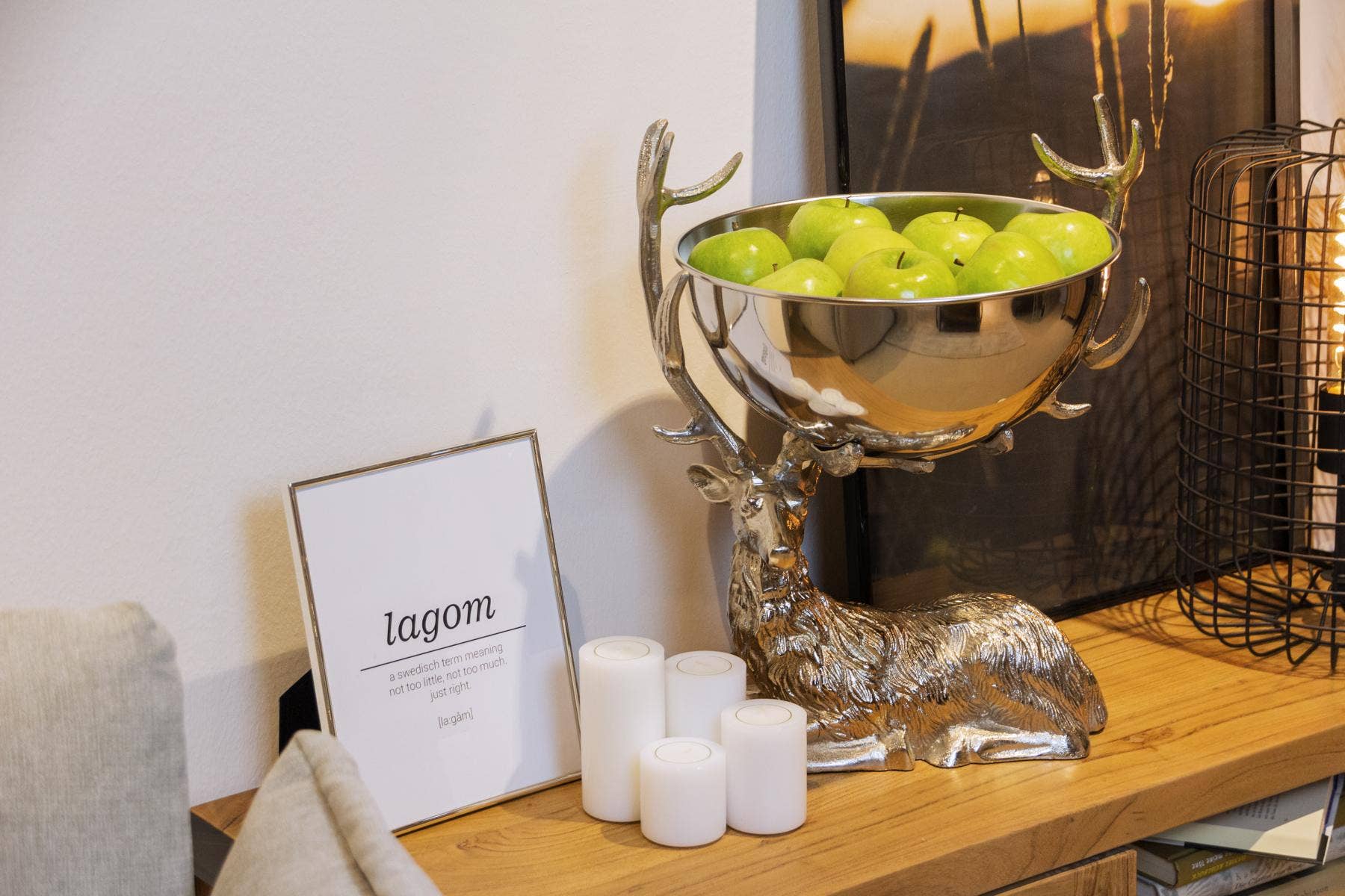 EDZARD - Wholesale Ice Bucket - Bottle Cooler Hirsch, nickel-plated aluminum silver2