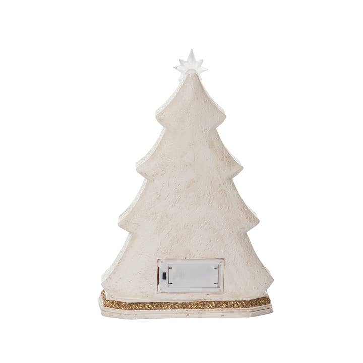 Transpac - Wholesale Nativity Scene Decor - CLOSEOUT Resin 11" Christmas Tree Nativity Scene Figurine