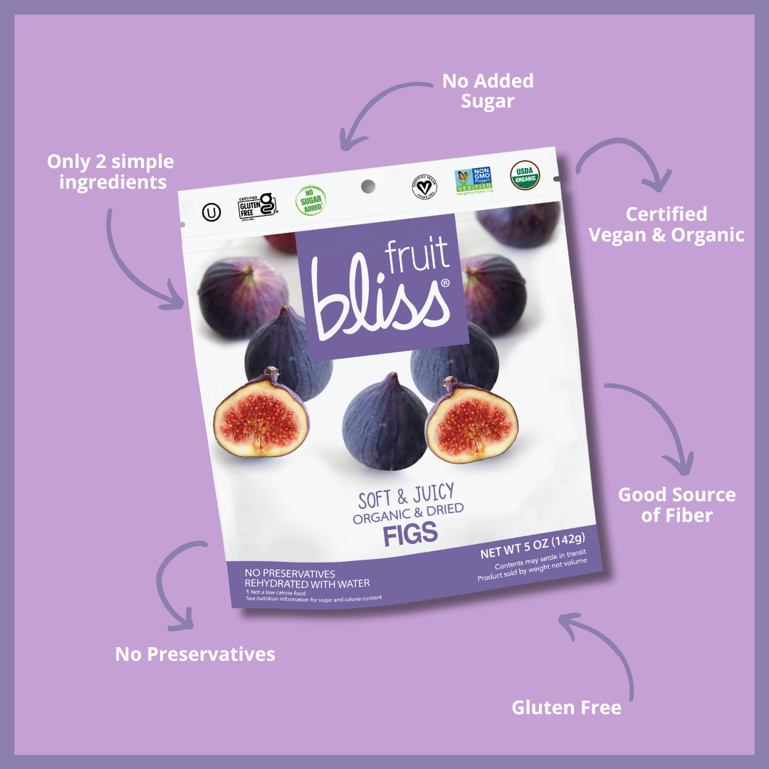 Fruit Bliss - Wholesale Dried/Dehydrated Fruit - Organic Turkish Figs 5oz2