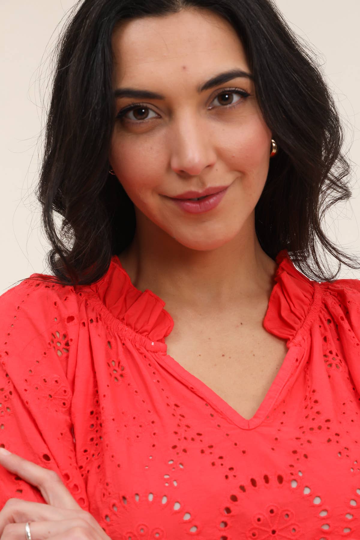 LÉA & LUC – Großhandel Bluse – Damen – Bluse aus 100% Baumwolle REF. 121689