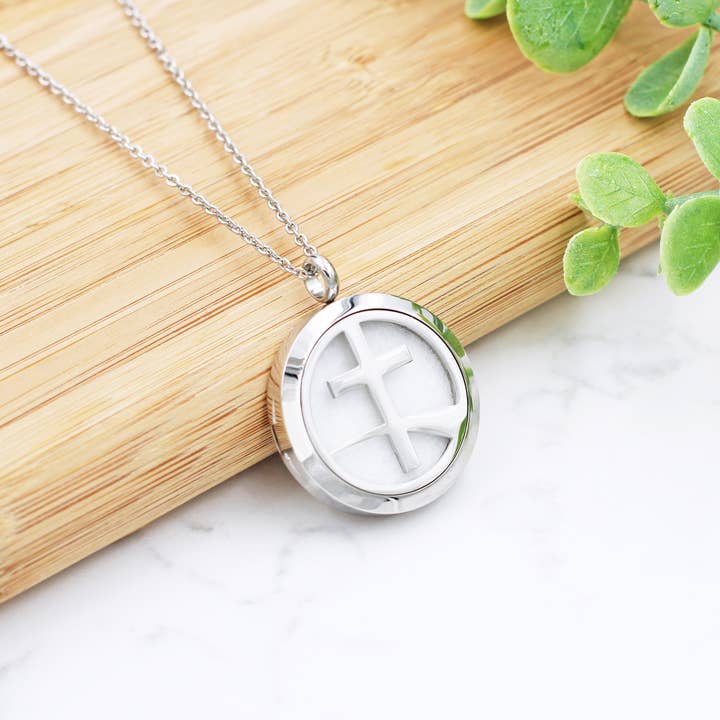 Matrix Aromatherapy - Wholesale Aromatherapy Necklace - Faith Essential Oil Diffuser Necklace