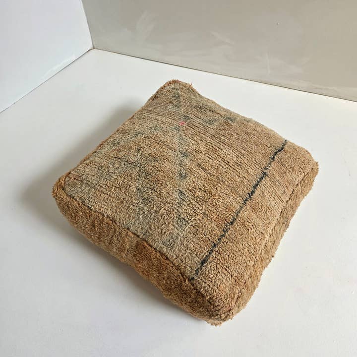 Minda - Wholesale Floor pillow - Vintage Wool Floor Cushion | Neutrals3
