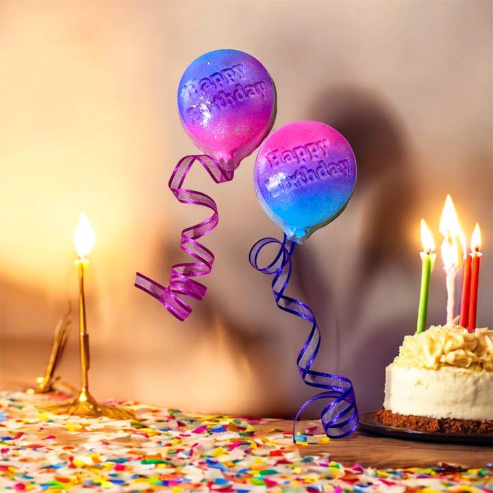 Grattis på födelsedagen Ballongbadbomb för wholesale av Southern Fleek Bath LLC