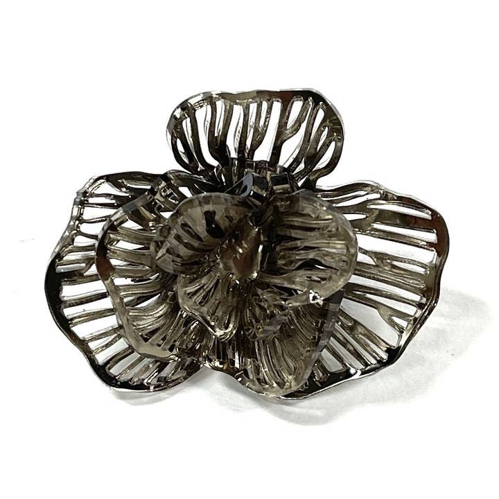 acrylic jewelry - bloom ring - bronze mirror por atacado de the HEDGE
