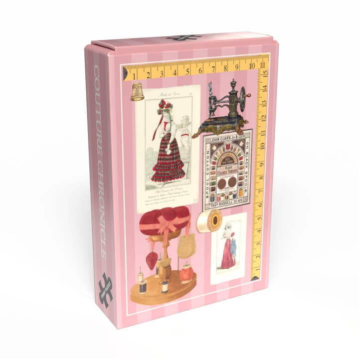 Penny Puzzle - Wholesale Puzzle - Adult - COUTURE CHRONICLES 99 pcs vintage minipuzzle