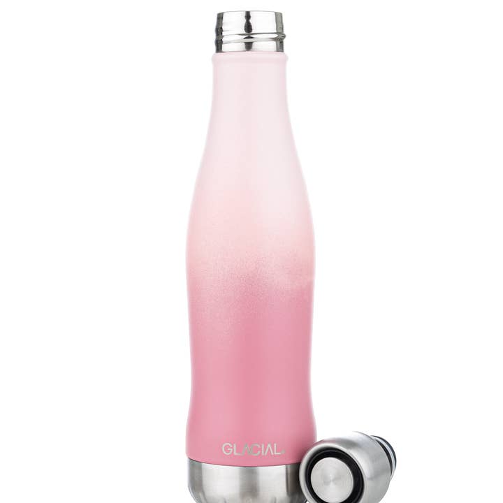 GLACIAL - Wholesale Water Bottle - GLACIAL Pink Fade 400ml Active