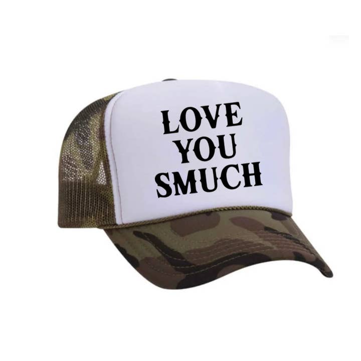 Inappropriate Trucker Hats - Wholesale Trucker Hat - Women's - Love You Smuch Trucker Hat7