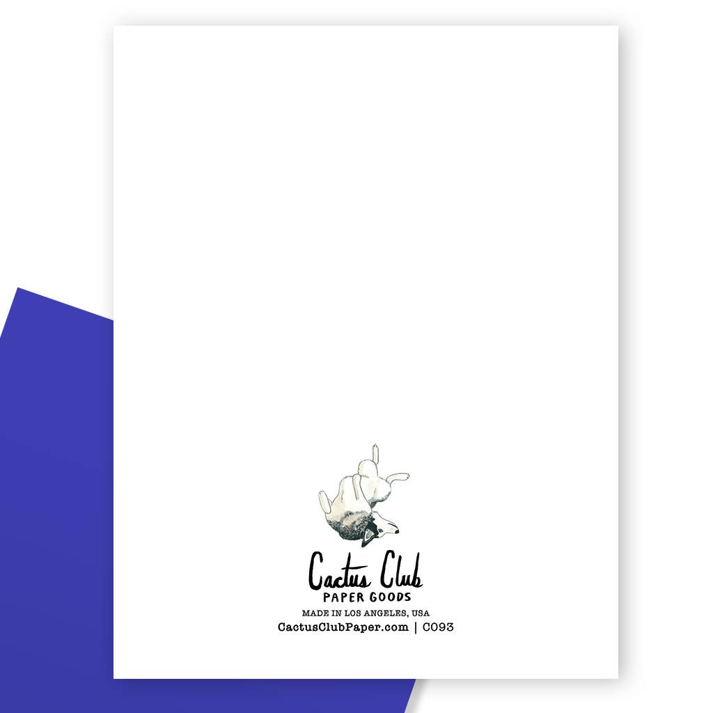 Party Mouse Studio - Wholesale Everyday Greeting Card - Husky Card1