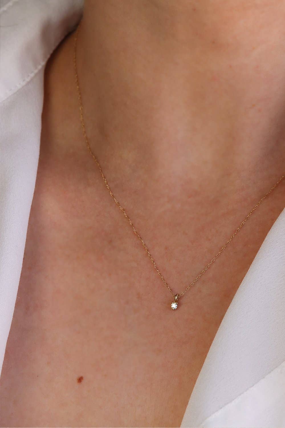 Lacee Alexandra Jewelry - Wholesale Pendant/Charm Necklace - Solid Gold Diamond Pendant1