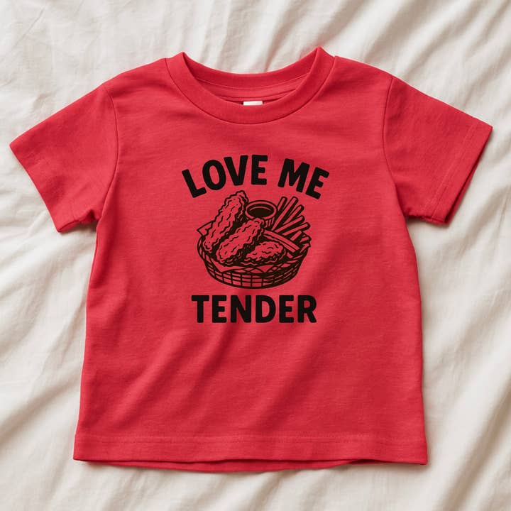 Love Me Tender Sweatshirt and Tee for wholesale by The Wishing Elephant