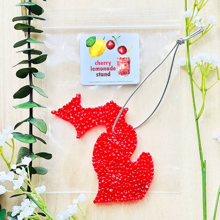 Coyer Candle Co. - Wholesale Car Freshener - Unisex - State of Michigan Air Fresheners - Summer Collection