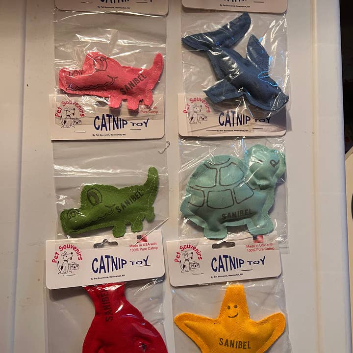 Pet Souvenirs - Wholesale Catnip - SANIBEL Catnip toys!0