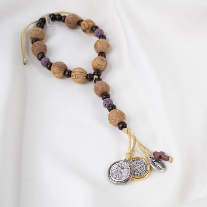 Blessings for Your Home Lava Bead Door Hanger for wholesale by My Saint My Hero