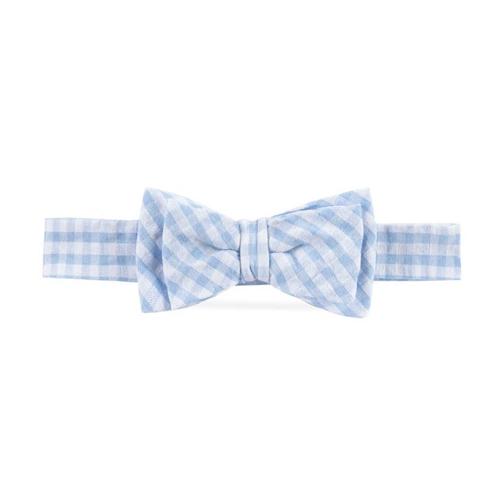 Seersucker Bow Tie for wholesale by Hope and Henry
