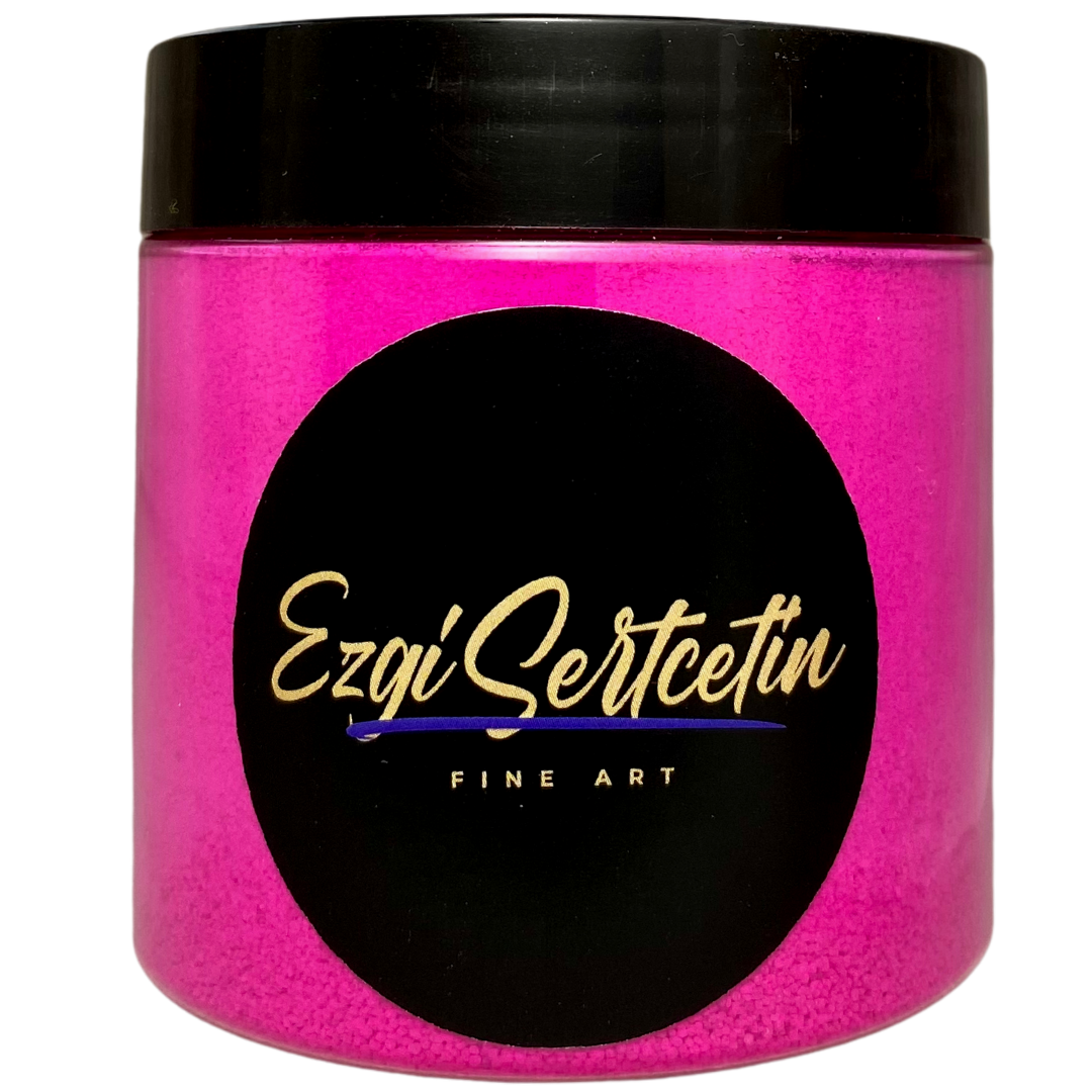 Ezgi Sertcetin - Wholesale Craft Supplies - Premium Art Sand|Craft Sand|Unique Metallic-Neon Colors|Excellent Quartz Sand|10 oz|Excellent for Artwork|DIY|Sand Painting|Wedding Decoration|Vaze Filling|Ezgi Sertcetin16