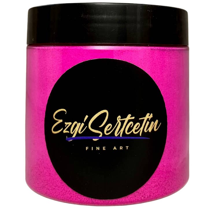 Ezgi Sertcetin - Wholesale Craft Supplies - Premium Art Sand|Craft Sand|Unique Metallic-Neon Colors|Excellent Quartz Sand|10 oz|Excellent for Artwork|DIY|Sand Painting|Wedding Decoration|Vaze Filling|Ezgi Sertcetin16