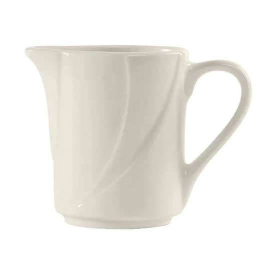 Präglad keramisk gräddmaskin, 5 oz för wholesale av Tuxton Home