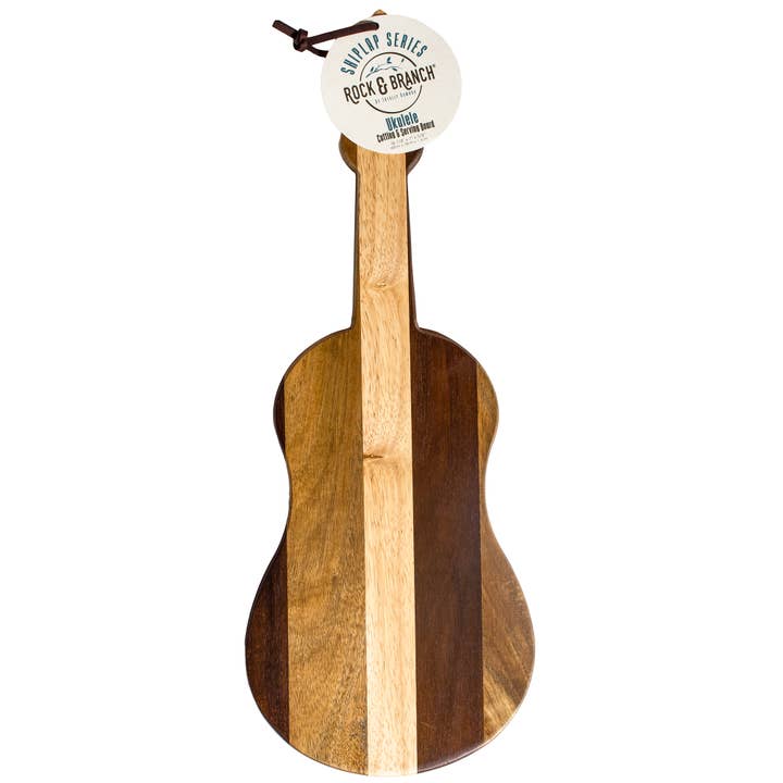 Totally Bamboo - Wholesale Cutting Board - Rock & Branch® Shiplap Series Ukulele Serving Board5