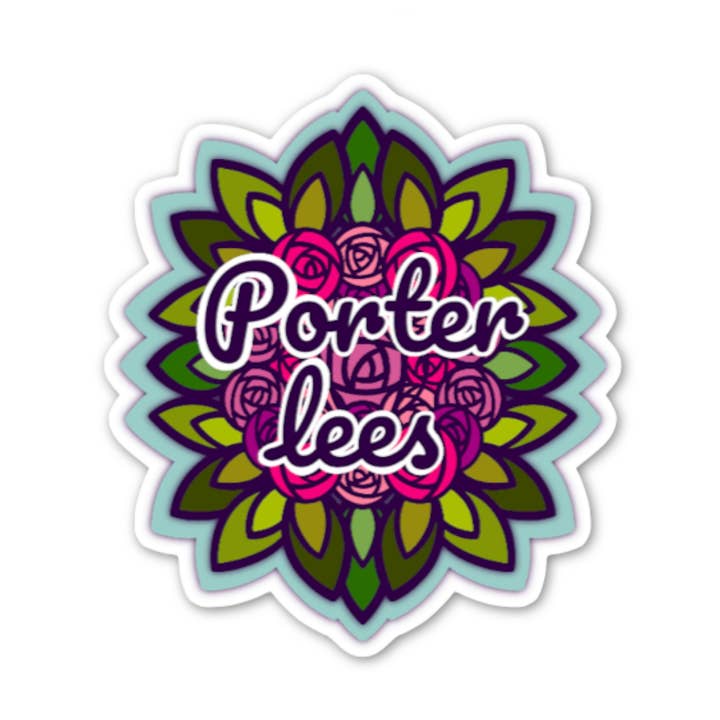 Pegatina floral de Porter Lee para venta al por mayor de Porter Lee's