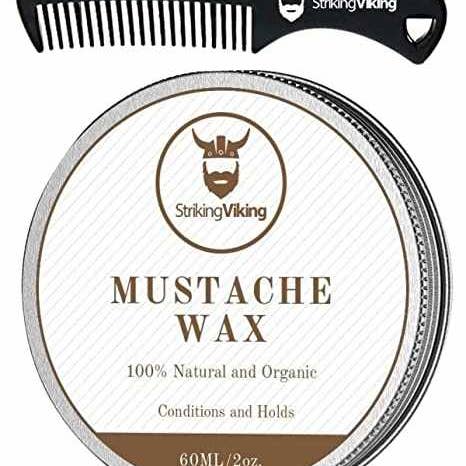 Striking Viking - Vente Produit structurant pour la barbe - Cire à moustache et peigne6