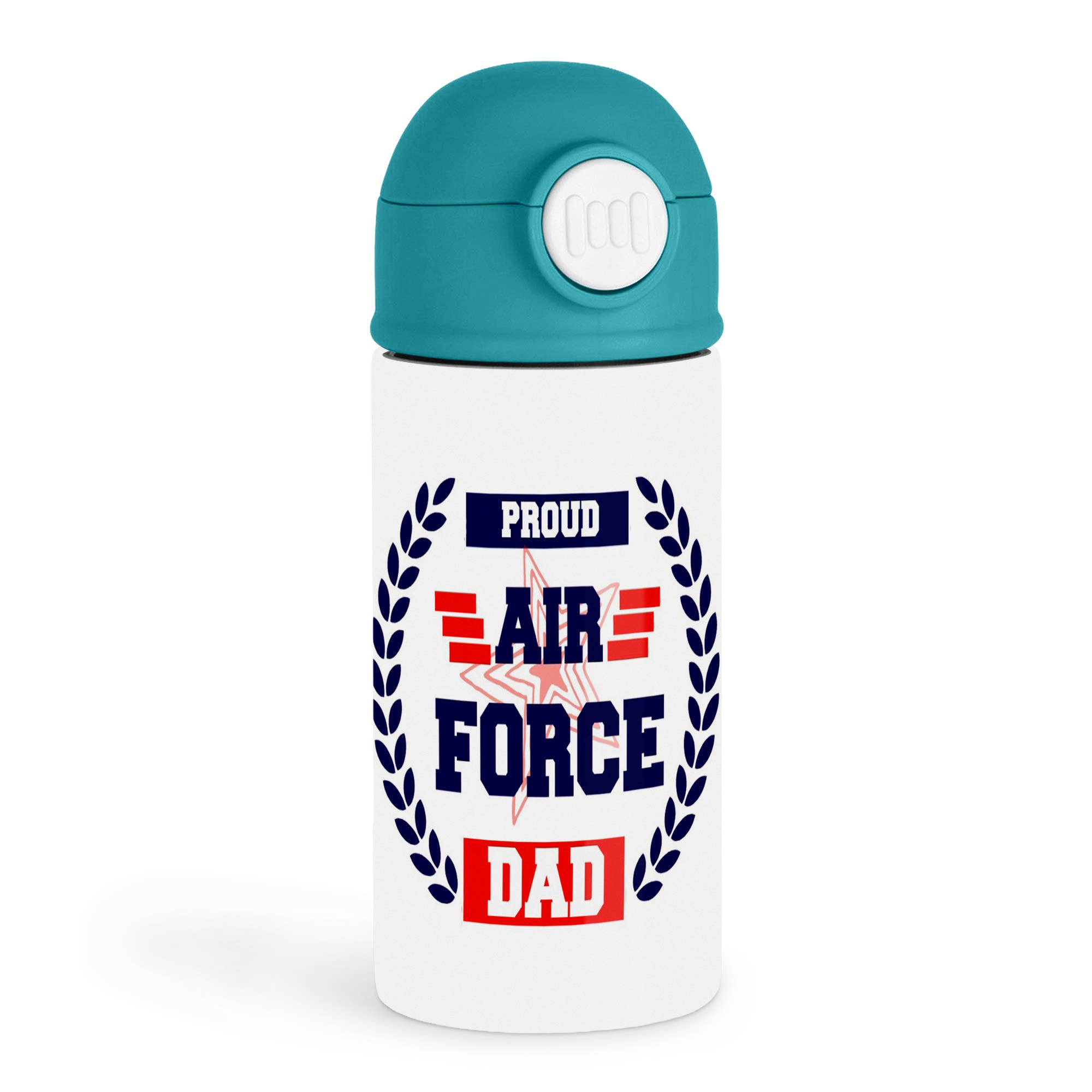 3dRose - Vendita all'ingrosso Borracce - 3dRose, Papà dell'Aeronautica. , Borraccia per bambini0