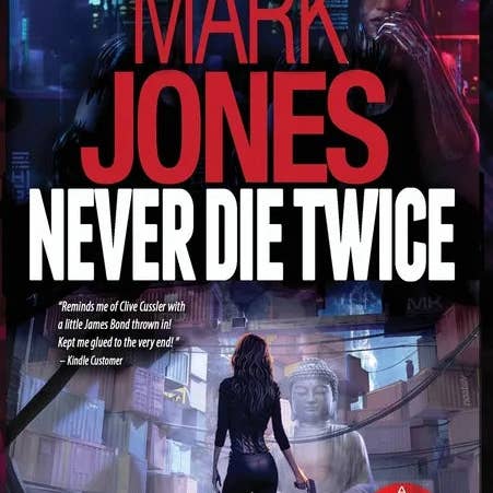 Books by splitShops - Wholesale Thriller & Suspense - Never Die Twice: An Action-Packed Sci-Fi Spy Thriller - Hardcover