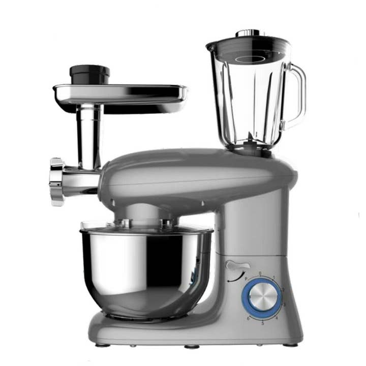 Royal Swiss - Vendita all'ingrosso Elettrodomestici da cucina - Robot da Cucina Multifunzione 3 in 1, Tritatutto - Frullatore - Impastatrice 6L