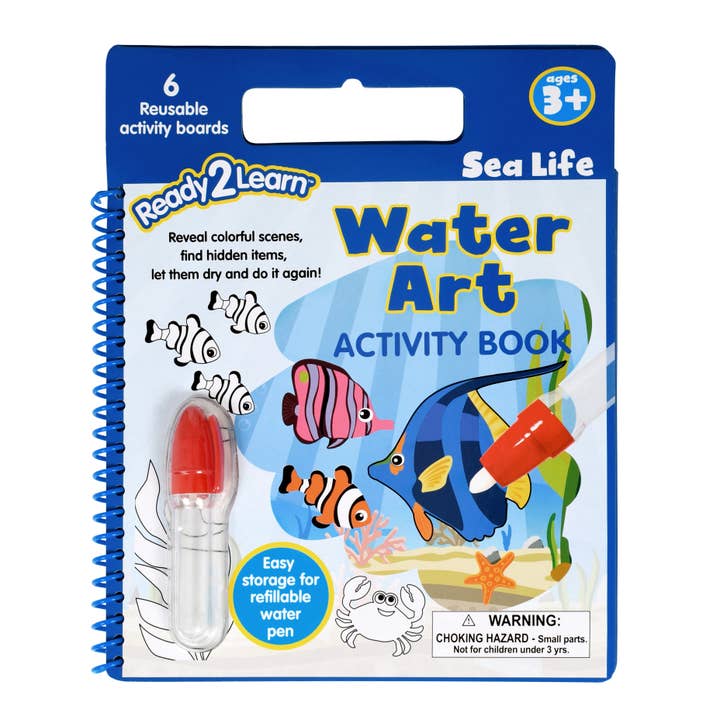 Cahier d'activités sur l'art aquatique - Sea Life pour la vente par Learning Advantage