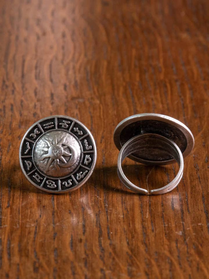 Zodiac Ring for wholesale by TABOO FASHION