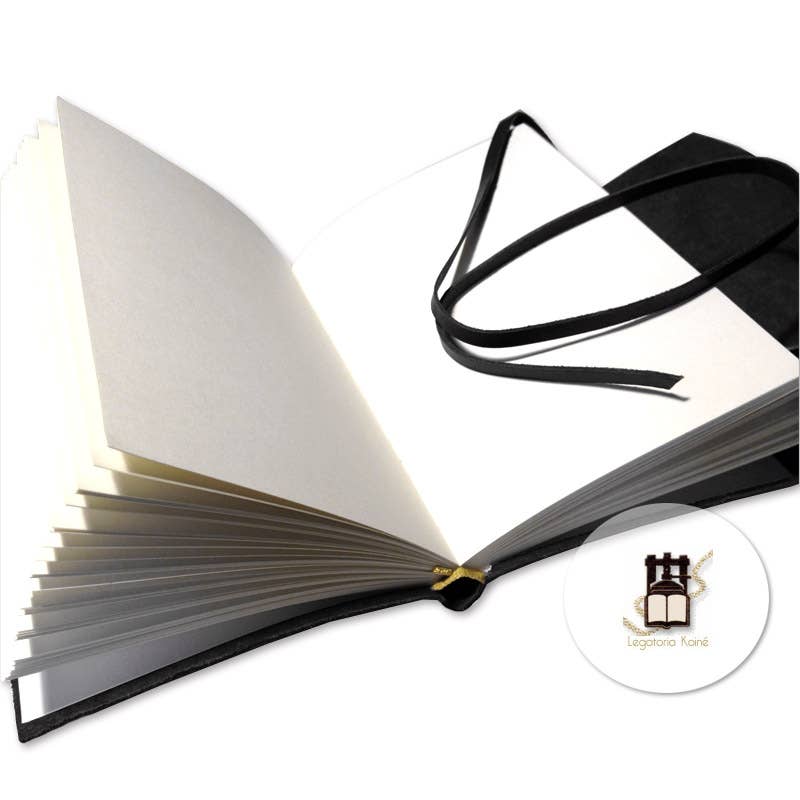 Legatoria Koiné – Großhandel Tagebuch – Schreibset mit mittelalterlichem Medioevalis-Leder-Tagebuch und Füllfederhalter2