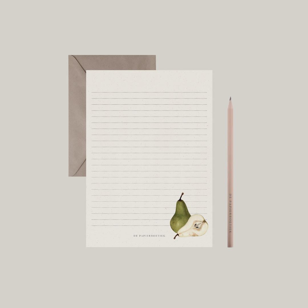 De Papierboetiek - Wholesale Stationery/Notecard Set - Stationery box | pears2