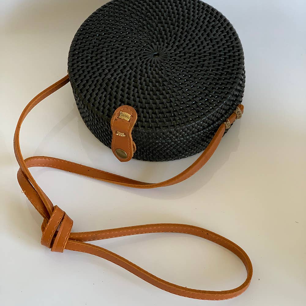 VIE - Wholesale Crossbody Bag - Women's - Rattan Roundy Bag22