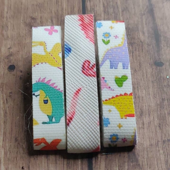 Dinosaur Fringe Clips for wholesale by 3d beauty brand