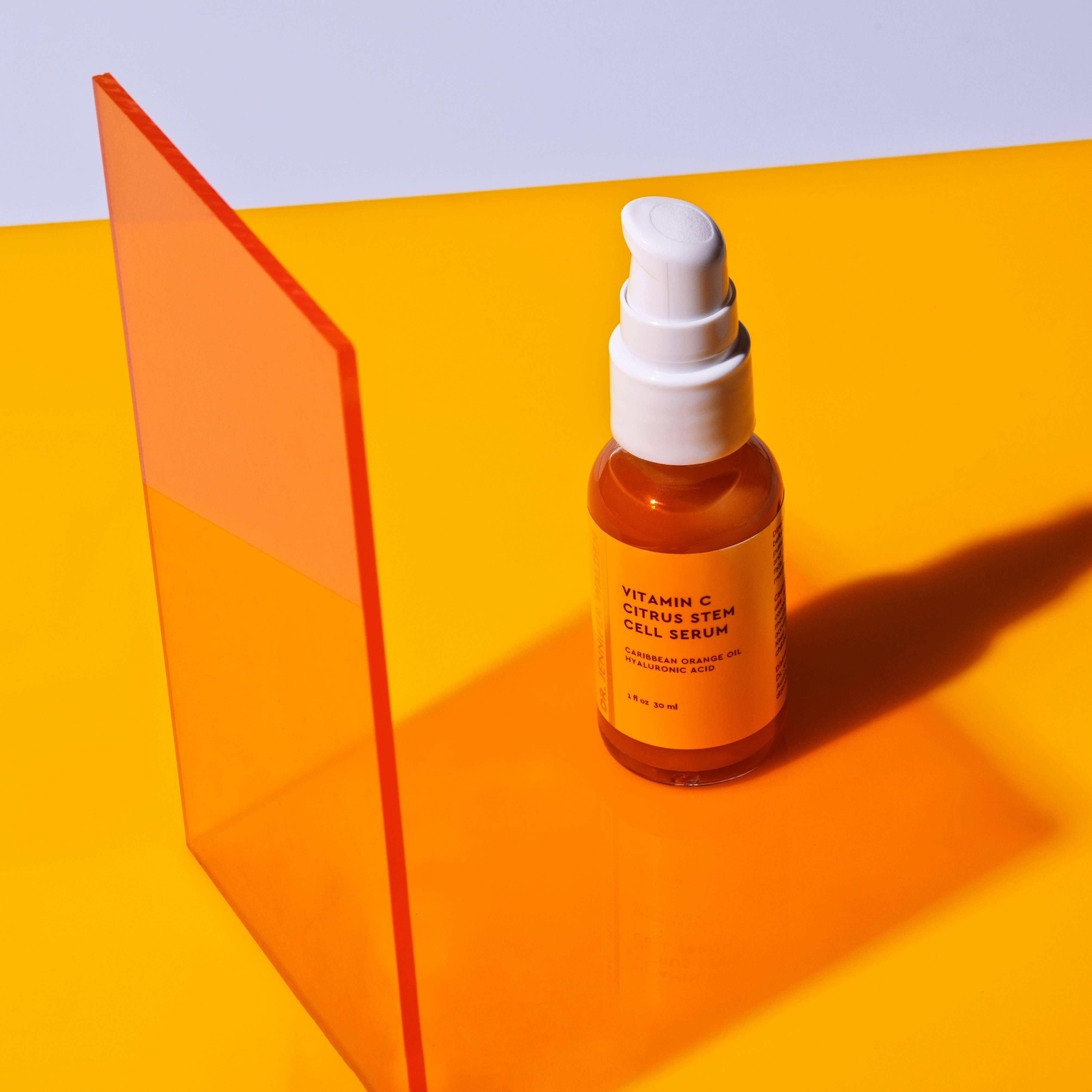 Dr. Jennifer Walden Skincare & Supplements - Vente Concentré/sérum pour le visage - Sérum de cellules souches d'agrumes avec vitamine C6