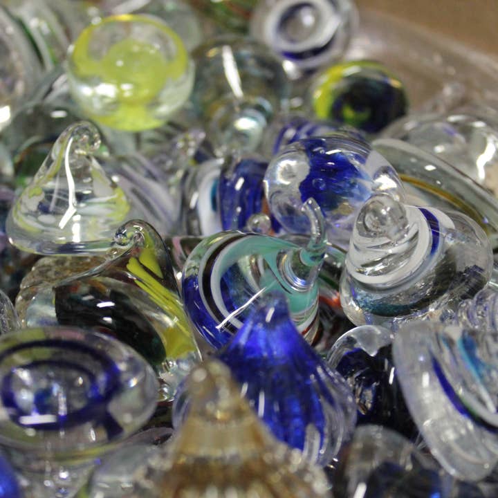 Lake Superior Art Glass - Wholesale Decorative Tabletop Object - Glass Candy Kisses8