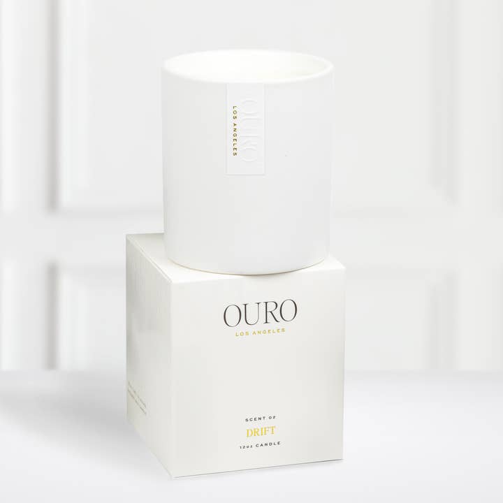 Drift
12 oz Candle - Driftwood + Eucalyptus + Sea Salt for wholesale by OURO Los Angeles