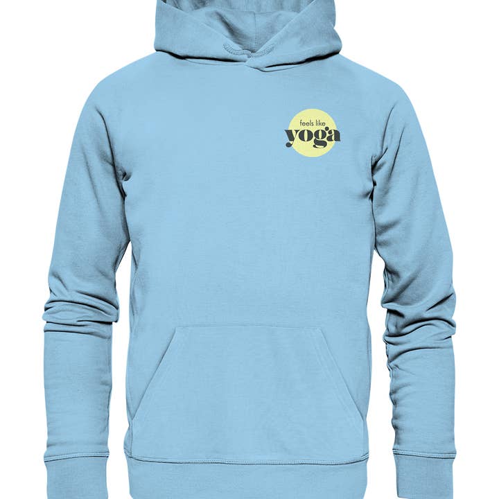 fly cozy - heart | ORGANIC HOODIE för wholesale av feels like yoga skin|care